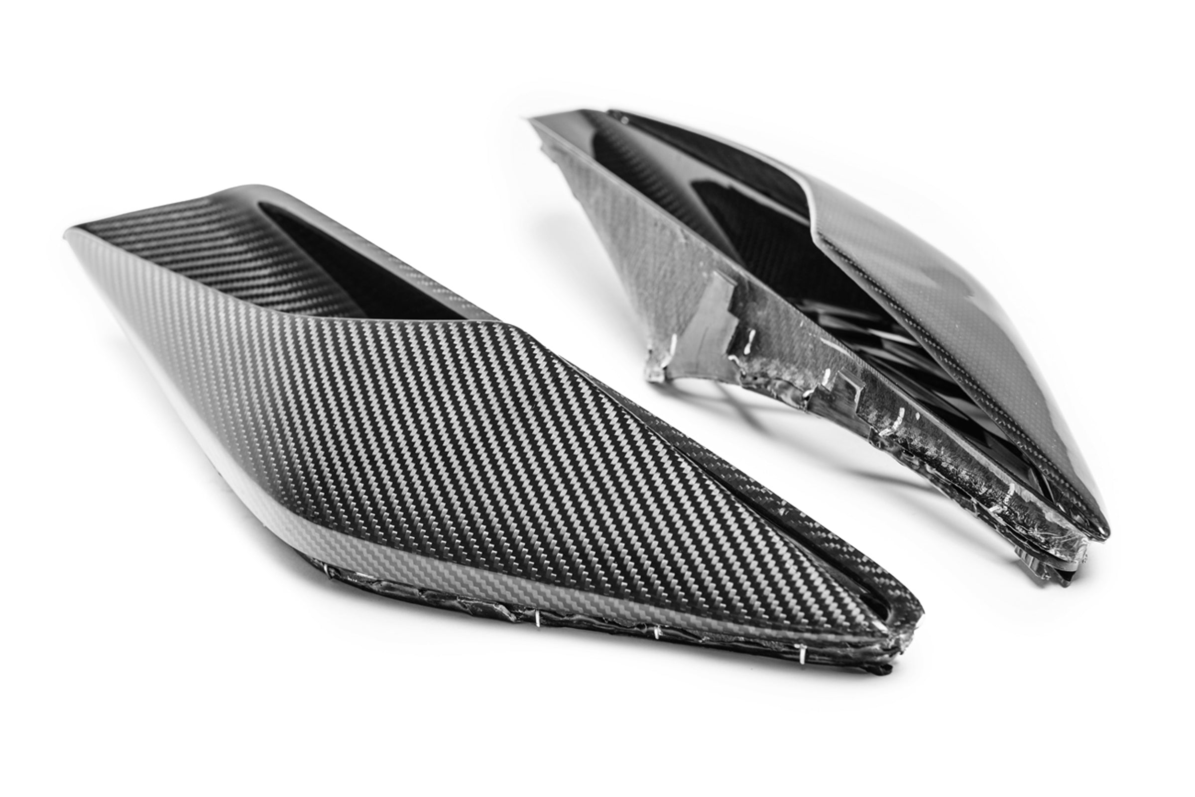 2014-2019 C7 - Corvette - Carbon Fiber Rear Quarter Panel Vents - Z06 Style